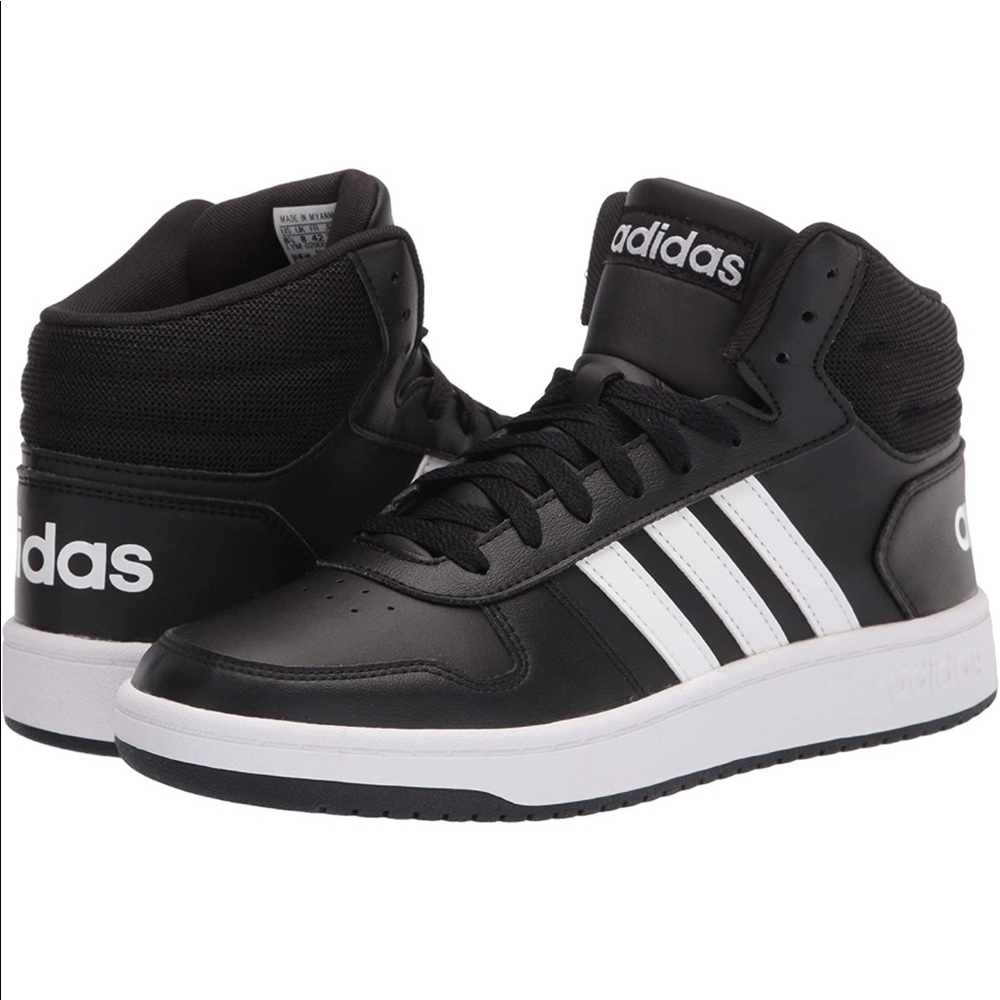 Adidas Men’s Hoops 2.0 Mid Basketball Shoe Size 12
